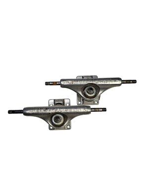 Independent Skateboard Trucks 129mm Pair Polished Standard Orange